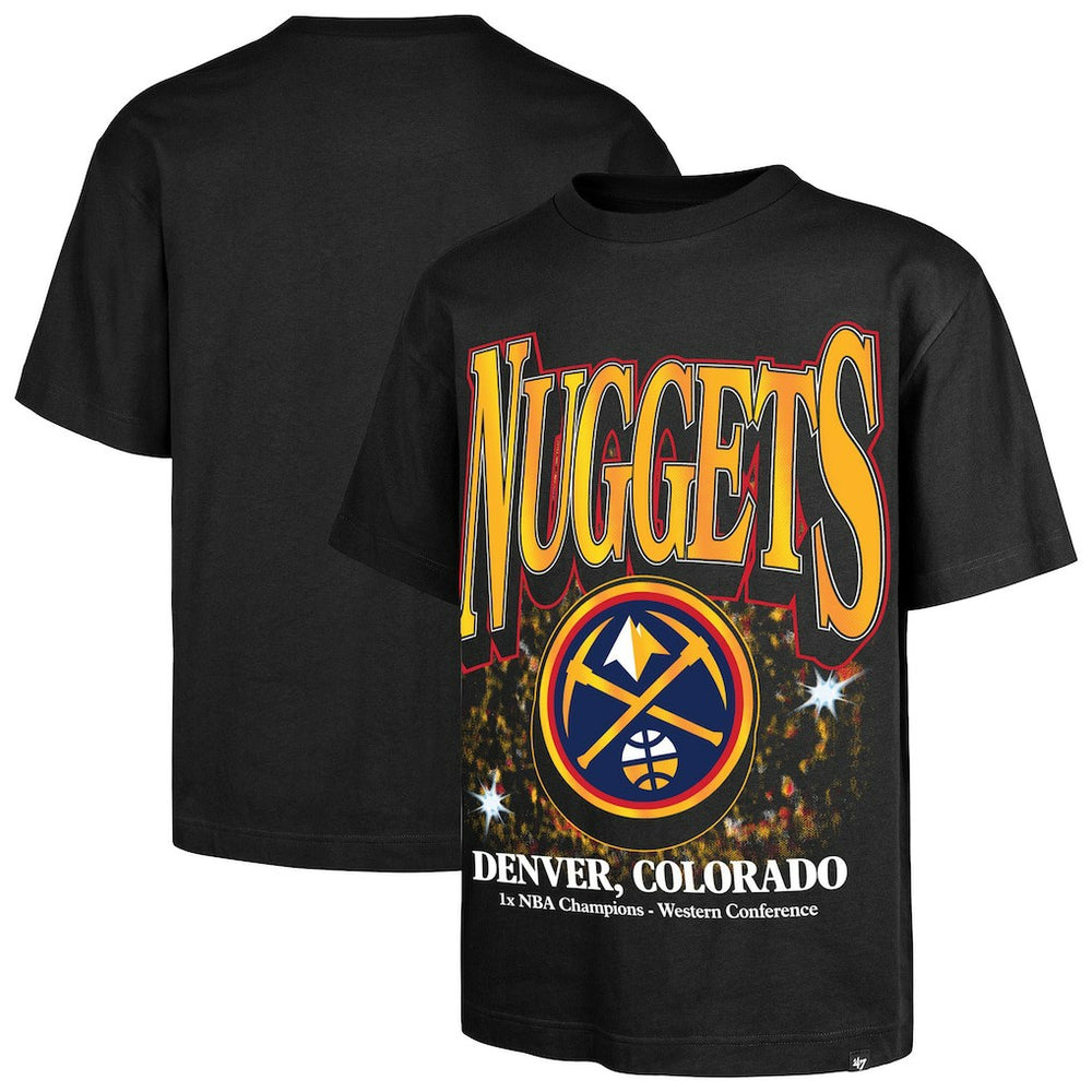 47 brand Denver Nuggets '47 Past Champs Collection Flashbulb Foundation T-Shirt sale