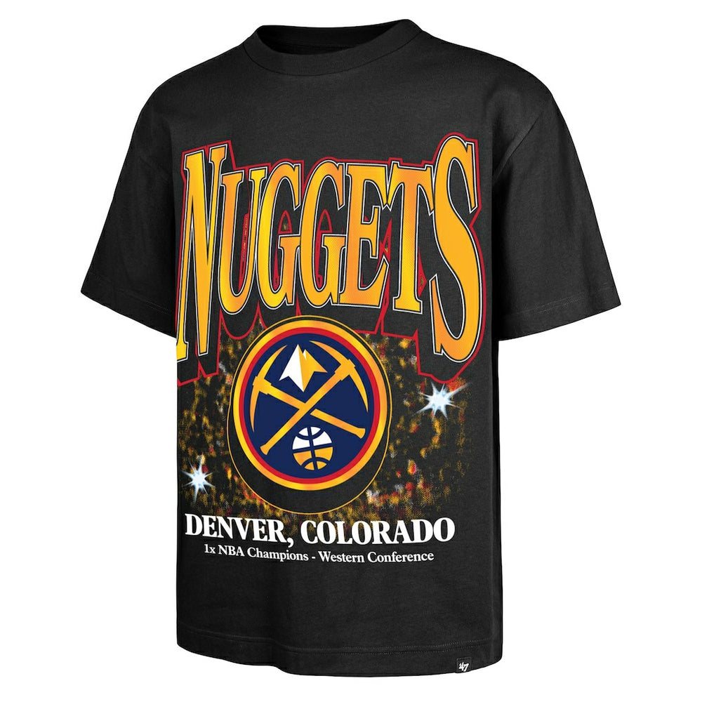 47 brand Denver Nuggets '47 Past Champs Collection Flashbulb Foundation T-Shirt sale