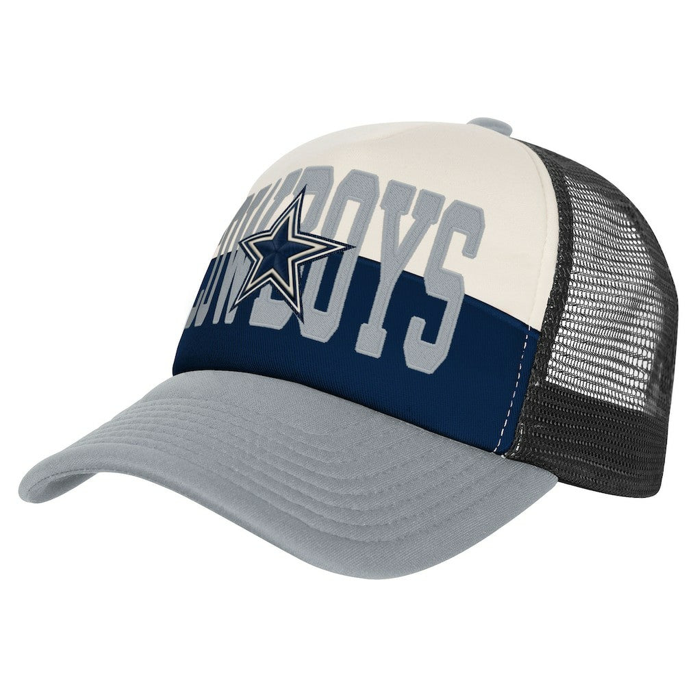 Outerstuff Modern Fan Trucker Adjustable Hat - Dallas Cowboys Hats