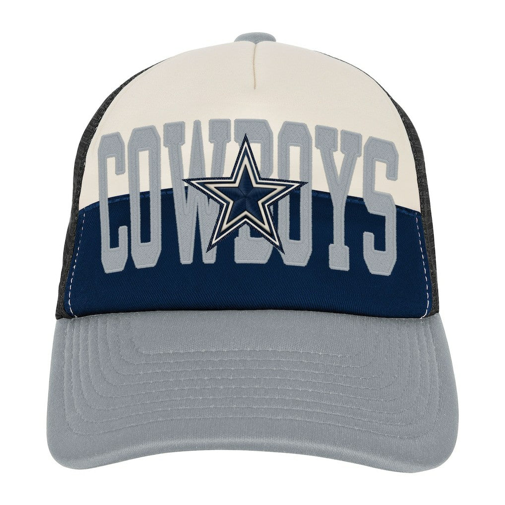 Outerstuff Modern Fan Trucker Adjustable Hat - Dallas Cowboys Hats
