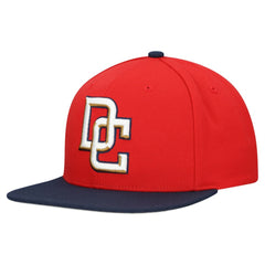 Red Washington Nationals Mitchell & Ness Cooperstown Collection Basic Flip Snapback Hat