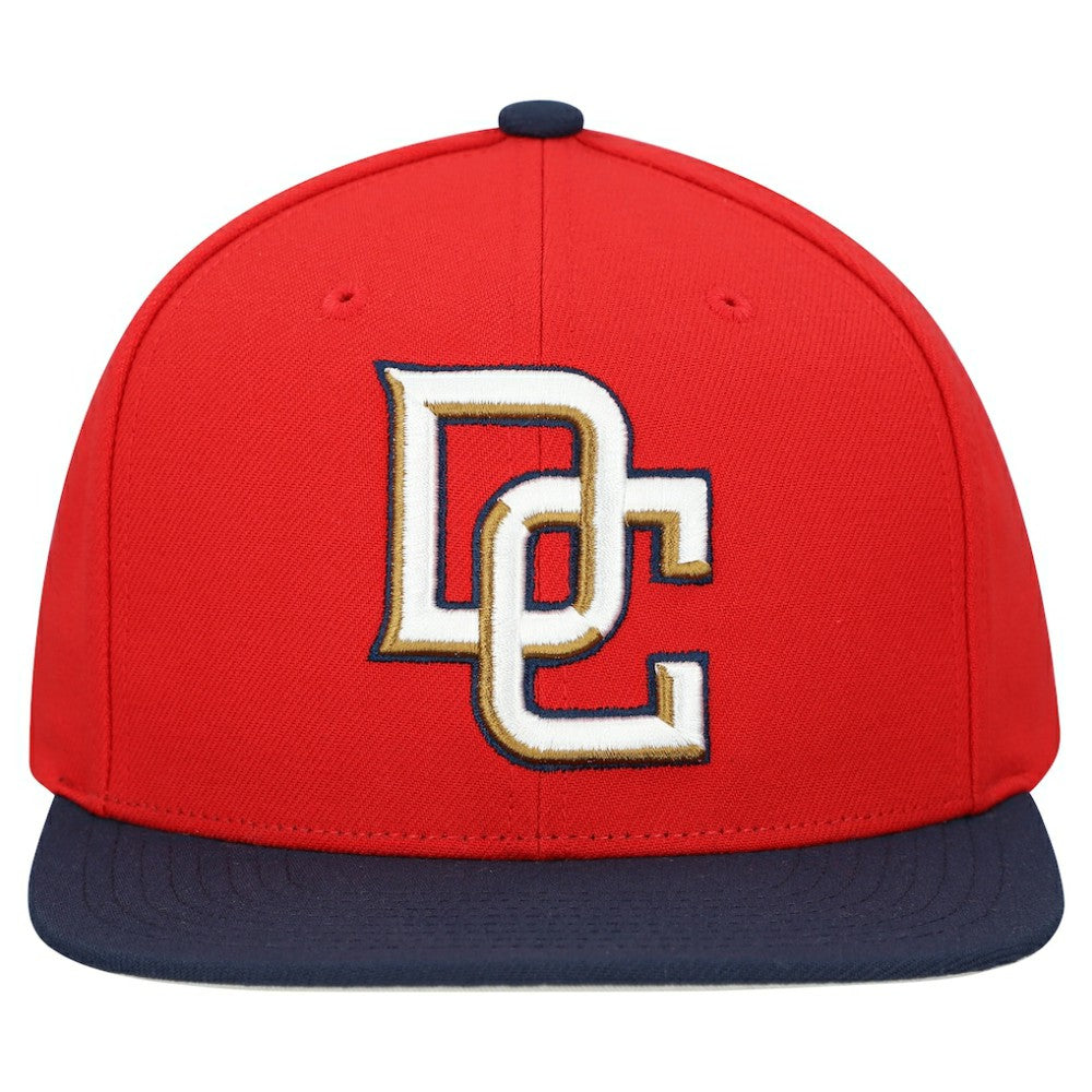 Red Washington Nationals Mitchell & Ness Cooperstown Collection Basic Flip Snapback Hat