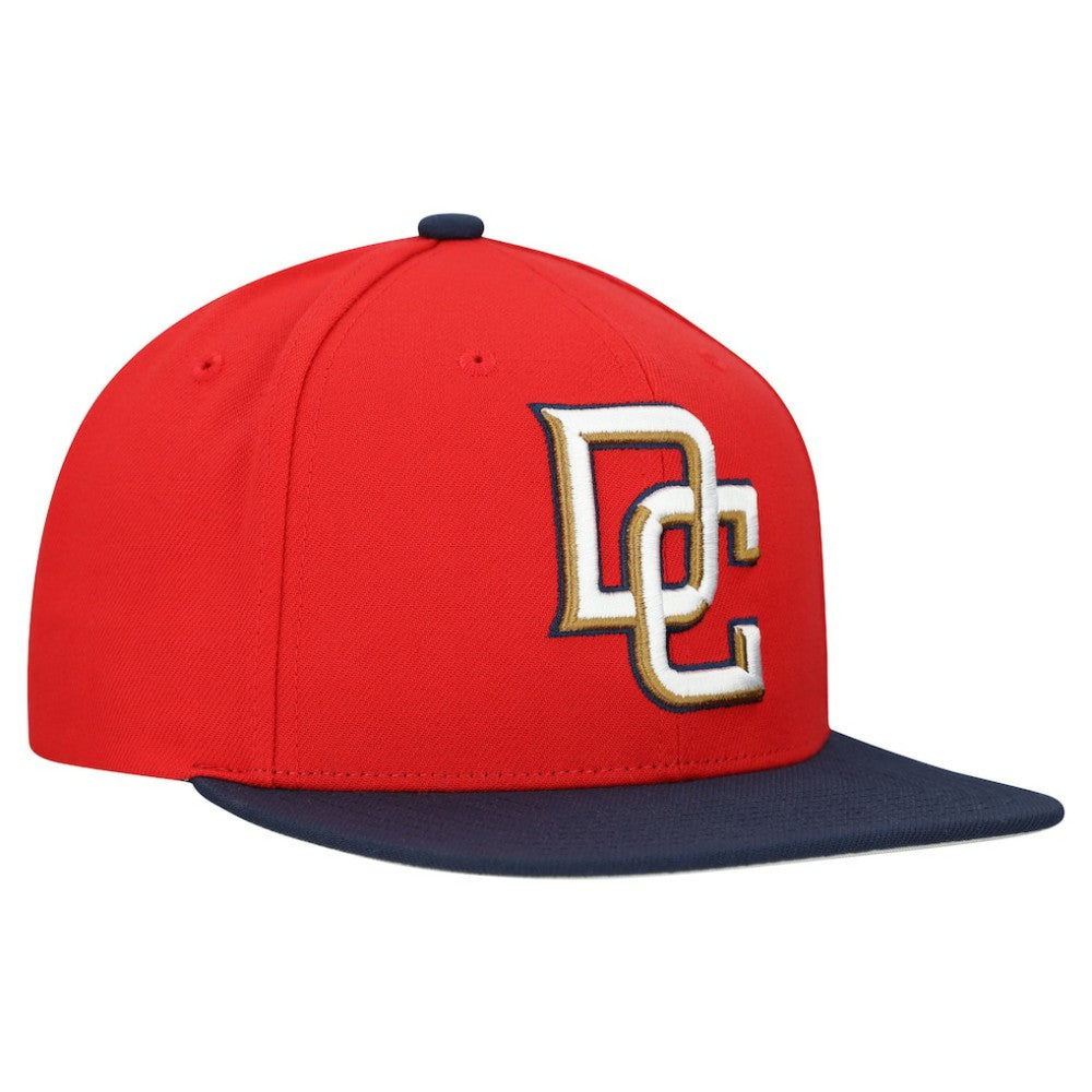 Red Washington Nationals Mitchell & Ness Cooperstown Collection Basic Flip Snapback Hat