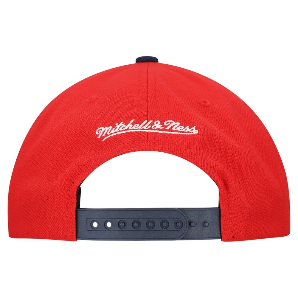 Red Washington Nationals Mitchell & Ness Cooperstown Collection Basic Flip Snapback Hat