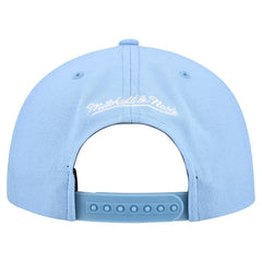 Powder Blue Milwaukee Brewers Mitchell & Ness Cooperstown Collection Basic Flip Snapback Hat
