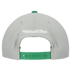 Gray Athletics Mitchell & Ness Cooperstown Collection Basic Flip Snapback Hat