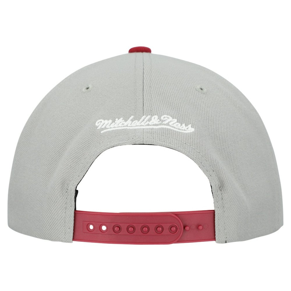 Gray Philadelphia Phillies Mitchell & Ness Cooperstown Collection Basic Flip Snapback Hat