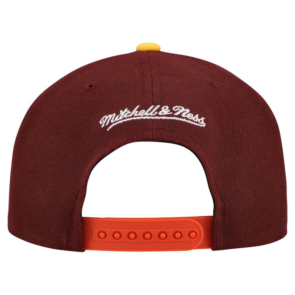 Orange/Brown San Diego Padres Mitchell & Ness Cooperstown Collection Basic Flip Snapback Hat