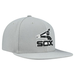 Gray Chicago White Sox Mitchell & Ness Cooperstown Collection Basic Flip Snapback Hat