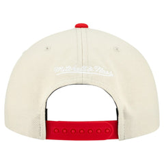 Cream St. Louis Cardinals Mitchell & Ness Cooperstown Collection Basic Flip Snapback Hat