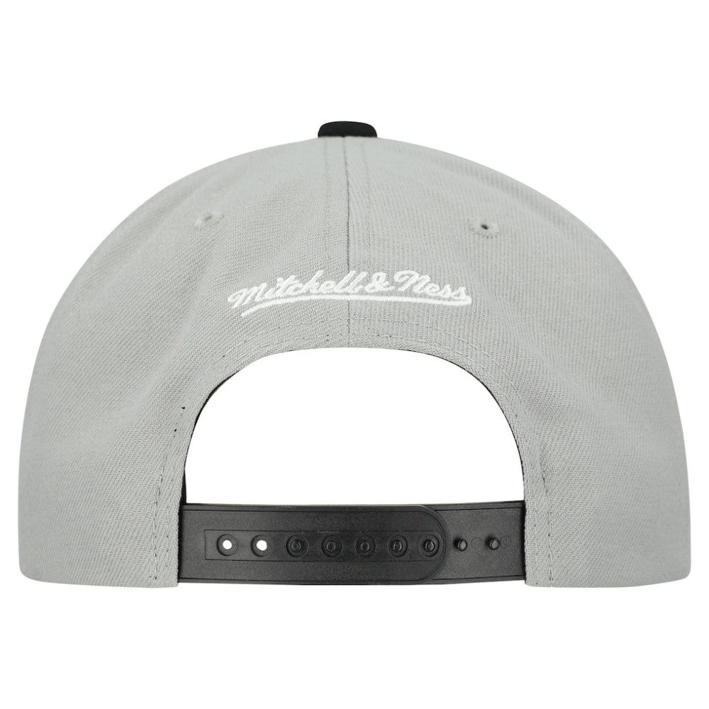 Gray Baltimore Orioles Mitchell & Ness Cooperstown Collection Basic Flip Snapback Hat