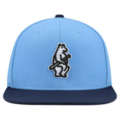 Light Blue Chicago Cubs Mitchell & Ness Cooperstown Collection Basic Flip Snapback Hat