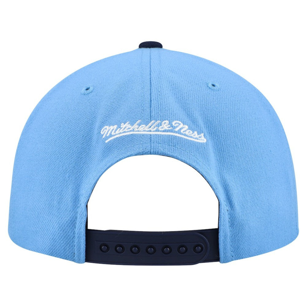 Light Blue Chicago Cubs Mitchell & Ness Cooperstown Collection Basic Flip Snapback Hat