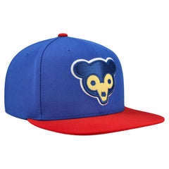 Royal Chicago Cubs Mitchell & Ness Cooperstown Collection Basic Flip Snapback Hat