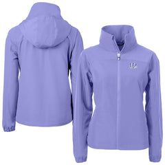 Cutter & Buck Women's Charter Eco Recycled Full-Zip Jacket - Cincinnati Bengals Jackets