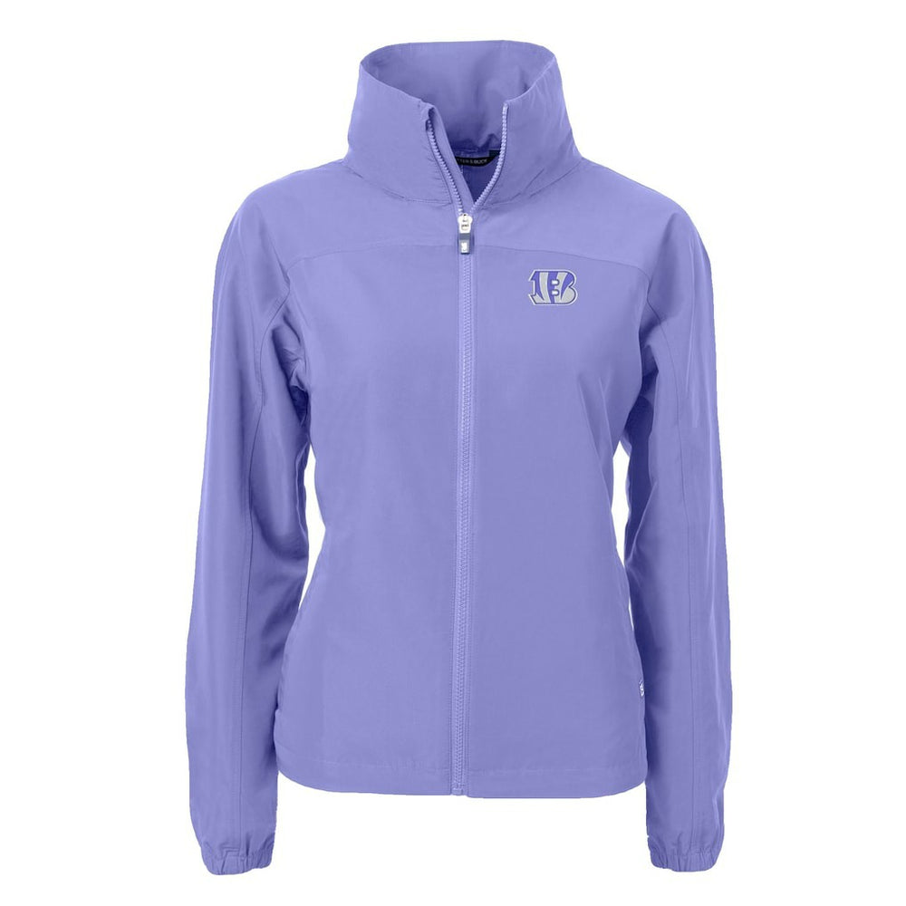 Cutter & Buck Women's Charter Eco Recycled Full-Zip Jacket - Cincinnati Bengals Jackets