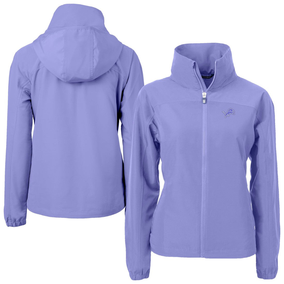 Cutter & Buck Women's Charter Eco Recycled Full-Zip Jacket - Detroit Lions Jackets