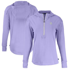 Cutter & Buck Women's Daybreak Eco Recycled Half-Zip Hoodie - Minnesota Vikings Hoodies