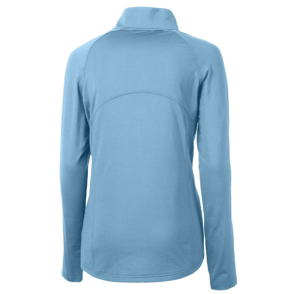 Cutter & Buck Women's Adapt Eco Knit Stretch Recycled Half-Zip Top - Indianapolis Colts Tops