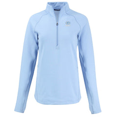 Cutter & Buck Women's Peshastin Eco Fleece Recycled Half-Zip Top - Green Bay Packers Tops