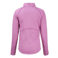 Cutter & Buck Women's Peshastin Eco Fleece Recycled Half-Zip Top - Cleveland Browns Tops