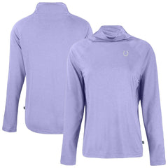 Cutter & Buck Women's Coastline Epic Comfort Eco Recycled Funnel Neck Top - Indianapolis Colts Tops