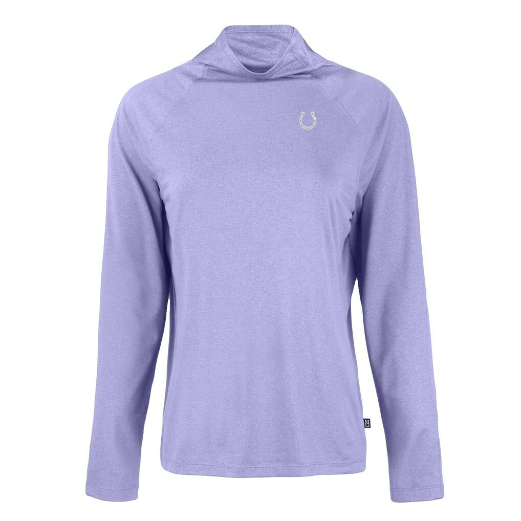 Cutter & Buck Women's Coastline Epic Comfort Eco Recycled Funnel Neck Top - Indianapolis Colts Tops