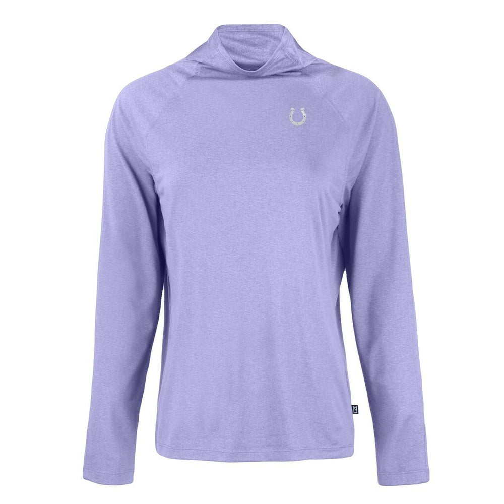 Cutter & Buck Women's Coastline Epic Comfort Eco Recycled Funnel Neck Top - Indianapolis Colts Tops