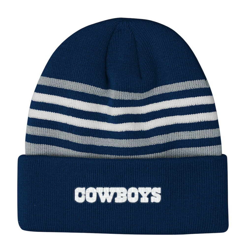 Outerstuff Youth Essentials Cuffed Knit Hat - Dallas Cowboys Hats