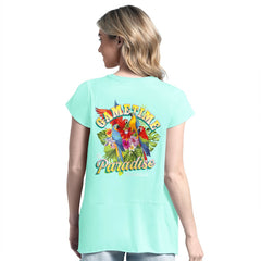 Margaritaville Women's Gametime Is Paradise T-Shirt - Green Bay Packers T-shirts