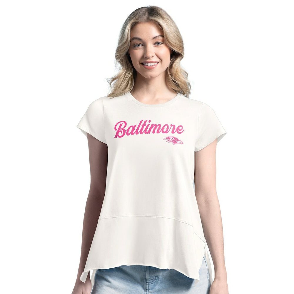 Margaritaville Women's Gametime Is Paradise T-Shirt - Baltimore Ravens T-shirts