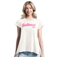 Margaritaville Women's Gametime Is Paradise T-Shirt - Baltimore Ravens T-shirts