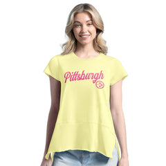 Margaritaville Women's Gametime Is Paradise T-Shirt - Pittsburgh Steelers T-shirts