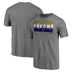Square Off Tri-Blend T-Shirt - Baltimore Ravens T-shirts