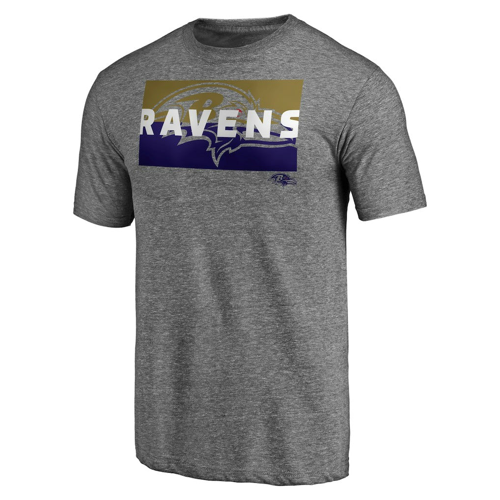 Square Off Tri-Blend T-Shirt - Baltimore Ravens T-shirts