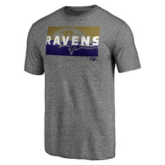 Square Off Tri-Blend T-Shirt - Baltimore Ravens T-shirts