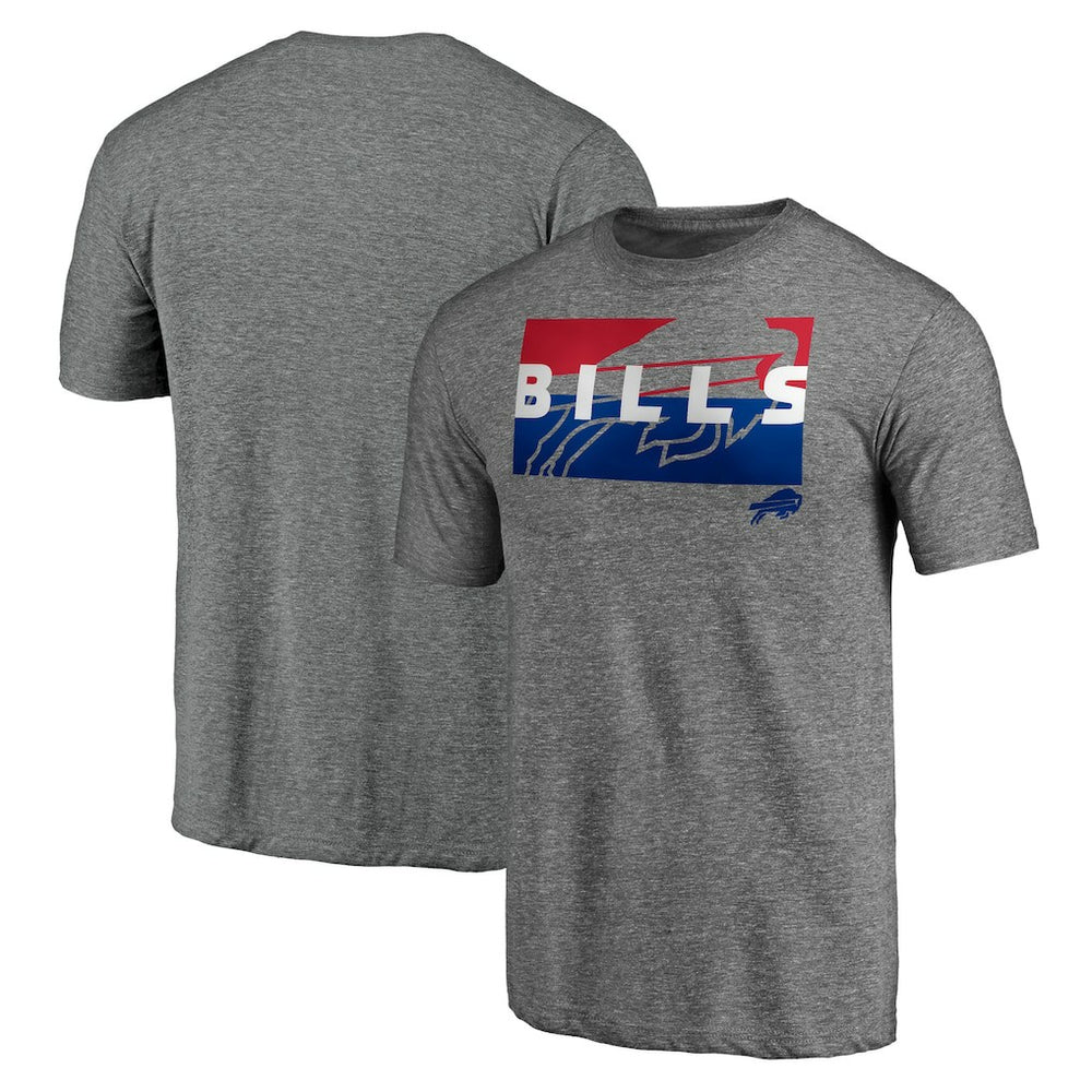 Square Off Tri-Blend T-Shirt - Buffalo Bills T-shirts