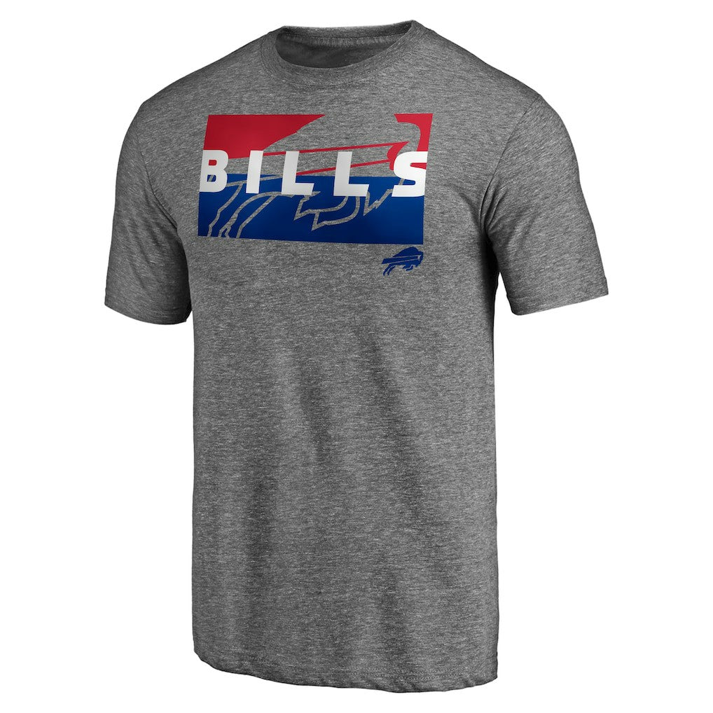 Square Off Tri-Blend T-Shirt - Buffalo Bills T-shirts