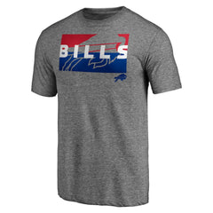 Square Off Tri-Blend T-Shirt - Buffalo Bills T-shirts