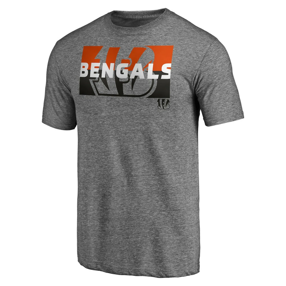 Square Off Tri-Blend T-Shirt - Cincinnati Bengals T-shirts
