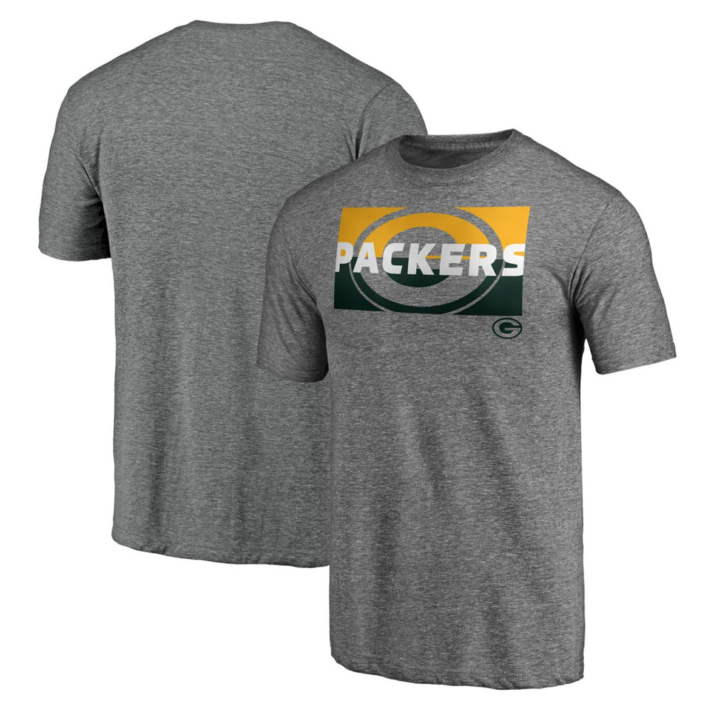 Square Off Tri-Blend T-Shirt - Green Bay Packers T-shirts