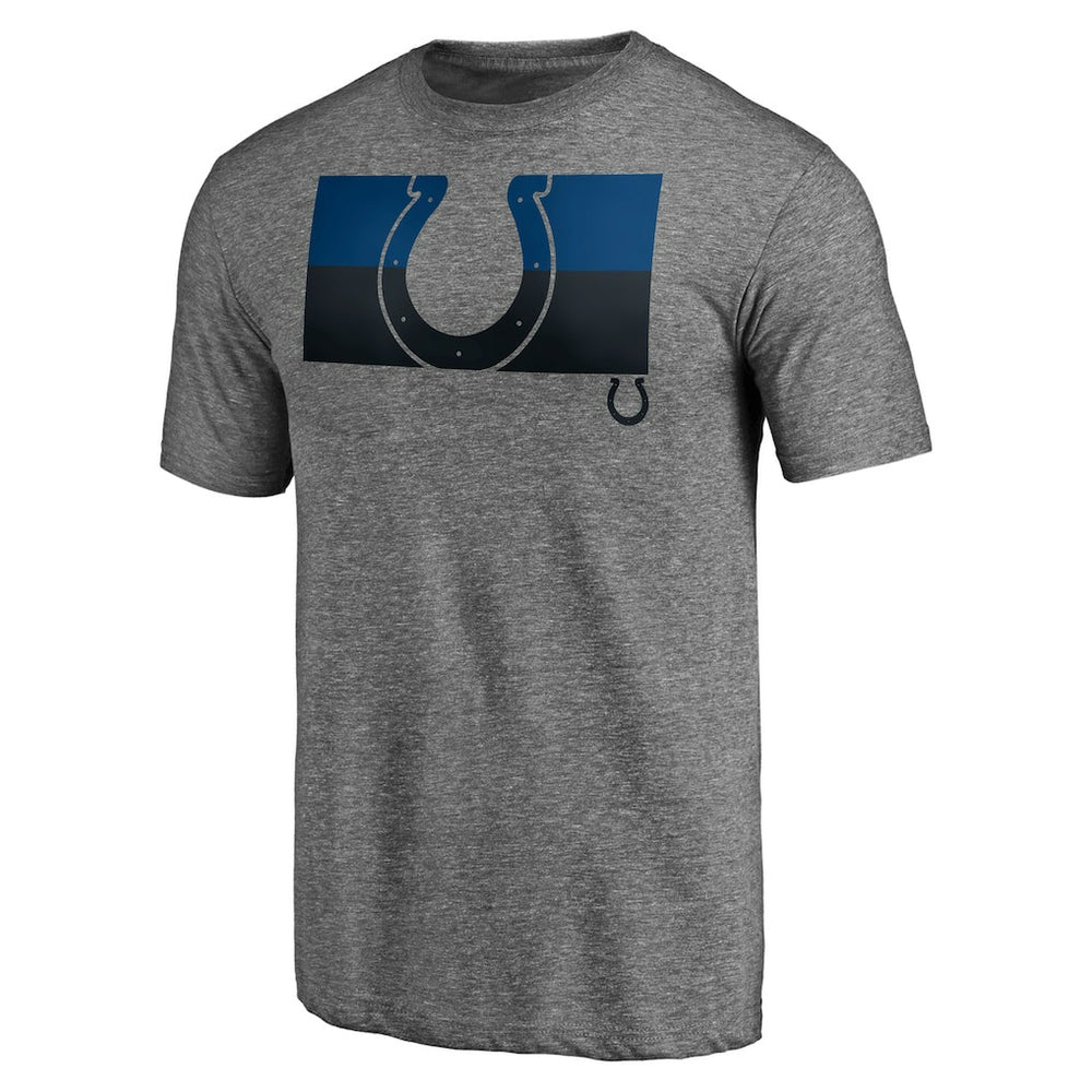 Square Off Tri-Blend T-Shirt - Indianapolis Colts T-shirts