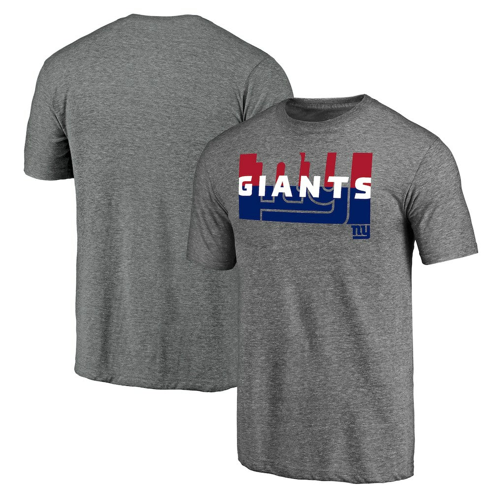 Square Off Tri-Blend T-Shirt - New York Giants T-shirts