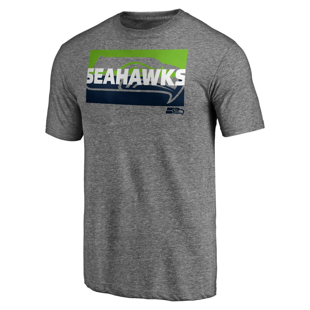 Square Off Tri-Blend T-Shirt - Seattle Seahawks T-shirts