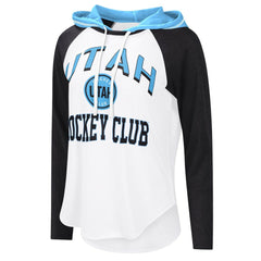 NHL Utah Mammoth G-III 4Her by Carl Banks Women's VIP Raglan Long Sleeve Hoodie T-Shirt