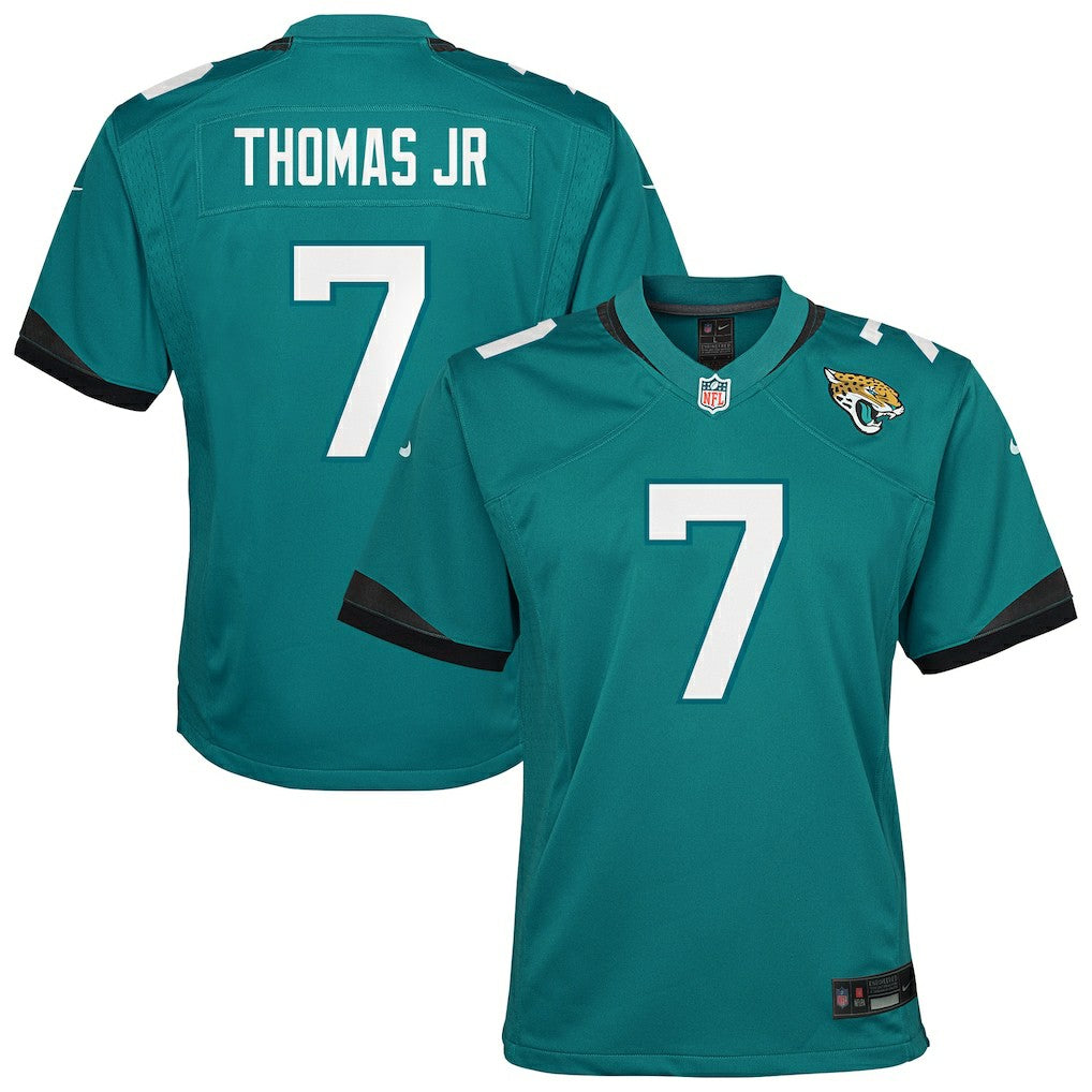 Brian Thomas Jr.  Youth Team Game Jersey - Jacksonville Jaguars Jerseys