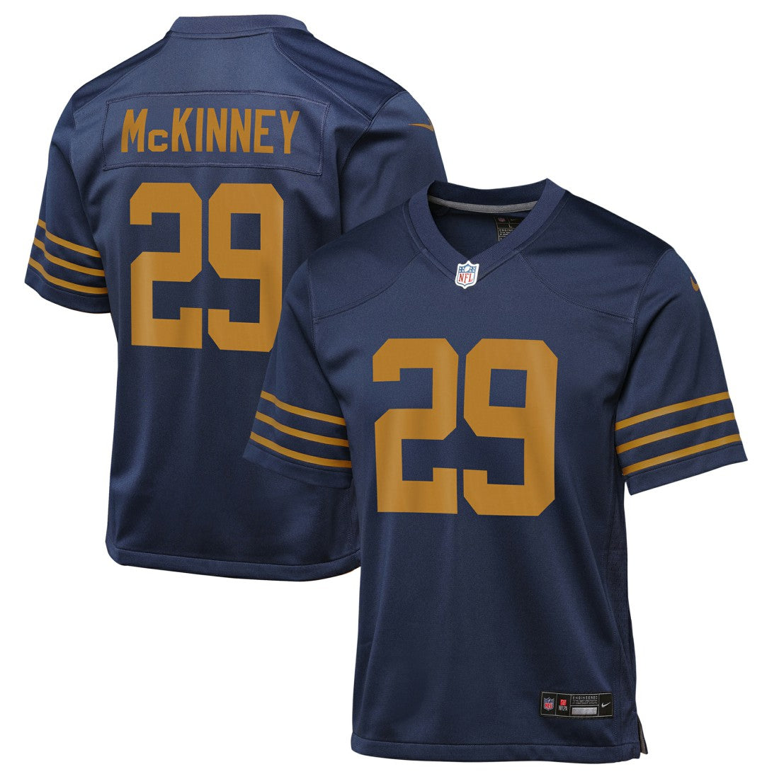 Xavier McKinney  Youth The 1923 Classic Game Jersey - Green Bay Packers Jerseys