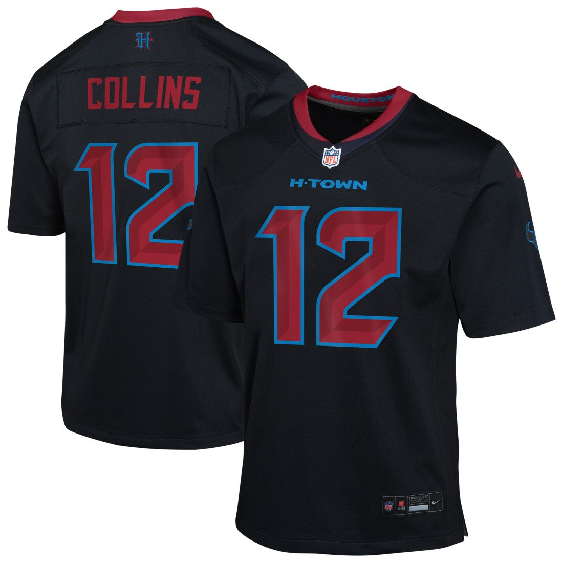 Nico Collins  Youth Alternate Game Jersey - Houston Texans Jerseys