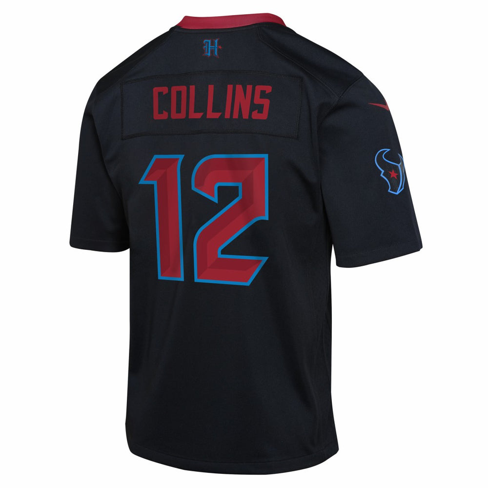 Nico Collins  Youth Alternate Game Jersey - Houston Texans Jerseys