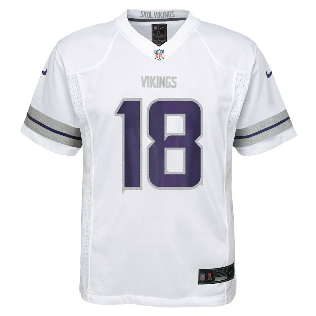 Justin Jefferson  Preschool Alternate Player Game Jersey - Minnesota Vikings Jerseys